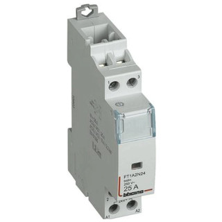 Bticino contactor AC3 25A 24 Vac 2 NO 1 module FT1A2N24
