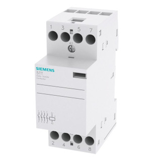 Contactor Siemens 25A 4NA 24VAC 2 módulos