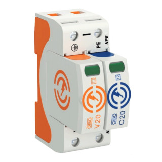 Scaricatore Sovratensione Obo Bettermann V20-1+NPE 40KA TIPO 2 5095251