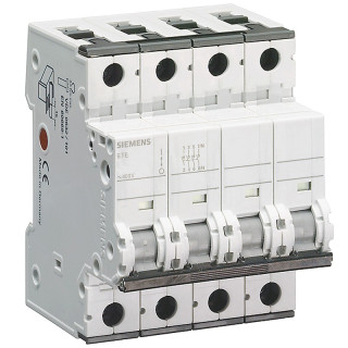 Interruptor de desconexión Siemens 4P 40A de 4 módulos