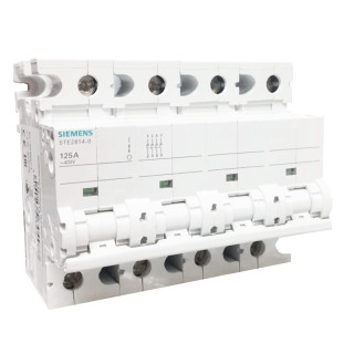 Siemens 4P 125A Switch Disconnector 6 Modules