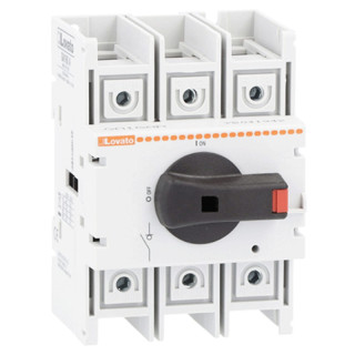 LOVATO three-pole switch disconnector direct control 100A GA100A