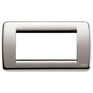 Vimar Idea Rondo Abdeckrahmen 4 Module Farbe Nickel gebürstet 16754.34