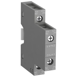 Auxiliary contact Abb side NA+NC CAL411