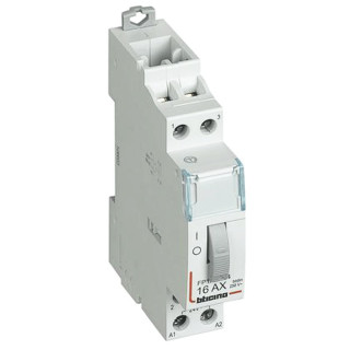Bticino 2NO 16A stepper relay 1 module FP1A2N230