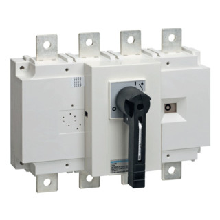Interruptor Hager con mando giratorio 4X400A HA456