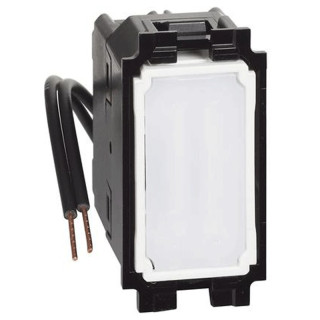 Bticino Living Now lit Inverter with blue Led K4004LB