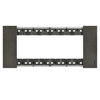 Bticino Living Now plate 6 modules color Space 86x192.5 mm