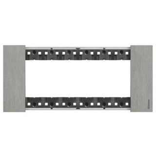 Bticino Living Now 6 Modules d'Acier de couleur KA4806ZG