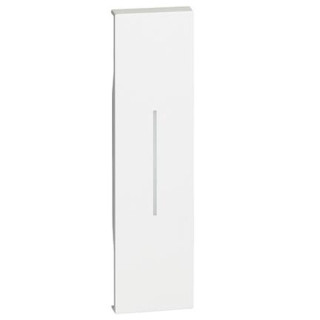 Cover Bticino Living Now pour Commandes 1 Module Blanc KW01