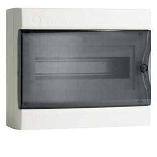 CENTRALITA BOCCHIOTTI CON PUERTA 12 MÓDULOS IP40 04084