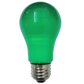Bombilla de Gota Led Duralamp 6W conexión E27 IP20 Verde