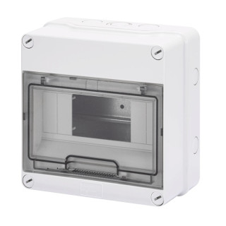 Gewiss external switchboard 8 modules IP55 GW40003