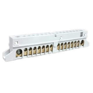 Gewiss terminal block for 1x35 + 7x10 switchboard GW40401