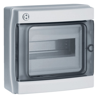 Switchboard Bocchiotti PABLO 8 modules with smoked door IP65 B06522