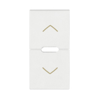 Vimar Arke interchangeable cover for rolling shutter control White 19755.2.B