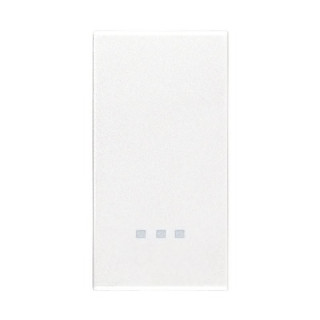 Couvercle interchangeable Vimar Eikon pour interrupteurs de dérivation connectés Blanc 20021.