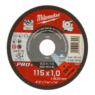 Thin cutting disc for Milwakee grinders 115mm 4932451484