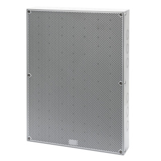 Gewiss control panel with reversible honeycomb door, white GW42008