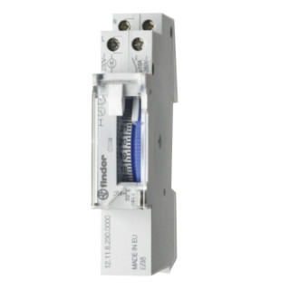 FINDER INTERRUTTORE ORARIO GIORNALIERO CON RISERVA DI CARICA