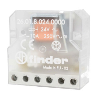 Finder relay pulse switch 24v FIN26018024