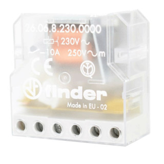 Finder relay pulse switch 3 sequences 230v FIN26068230