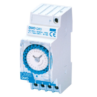 Orbis DUO QRD Zeitschaltuhr mit 2 Modulen OB292032
