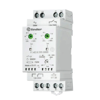 Finder modular twilight switch with external probe 2 NO 114282300000