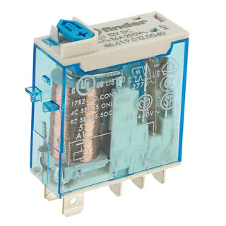 Finder industrial mini relay coil 12V DC 16A 466190120040