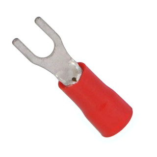 BM preinsulated fork terminal PVC 1.5MM diameter 4 100Pcs