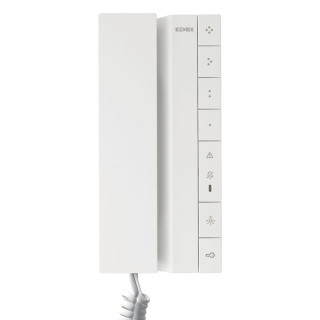 Intercomunicador con auricular Elvox Vimar VOXIE 2 hilos más 6 botones 40542