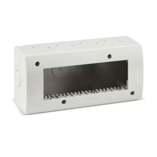 Idrobox Selbsttragende Ave Box 6 Module IP40 RAL7035 Serie S44 44Q06