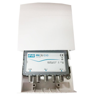 Fracarro mast mixer MX 3U Evo 3,UHF+DC 223271