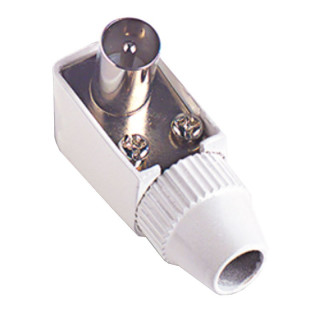 Fanton TV plug with square COAX diameter 9,5MM 32040