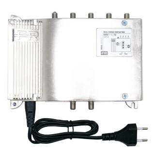 Fracarro MBX5740 T2 central unit with 4 inputs III+DAB-IV-V UHF 43DB 235121