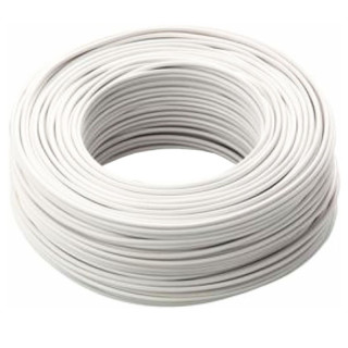 Unipolar cord 1,5mmq CPR FS17 White 100mt FS171X1,5BIM1