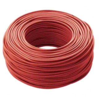 Unipolar cord 1,5mmq CPR FS17 Red 100mt FS171X1,5RSM1