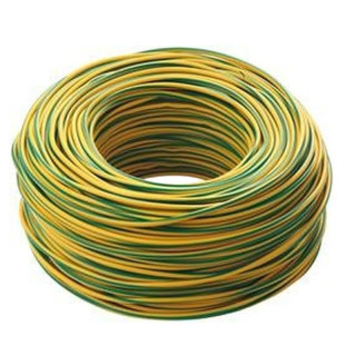 CPR FS17 Unipolar 10mmq Kabel FS17 Gelb Grün 1 Meter FS171G10GV