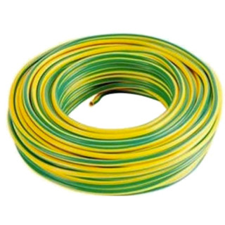 Câble unipolaire 6mmq CPR FS17 jaune vert 100mt CPR FS171G6GVM