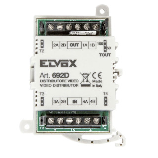 Distributore Video Elvox 4 uscite 692D