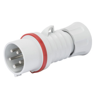 Gewiss mobile plug 3P+N+E 32A IP44 red 380V GW60020H