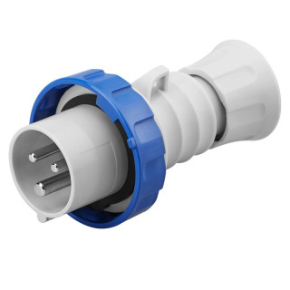 Spina mobile Gewiss 2P+T 16A IP67 blu 220V GW60026H