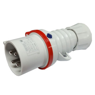 Gewiss mobiler Stecker 3P+E 32A IP44 rot 380V GW60019H