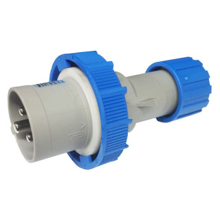 Palazzoli CEE Industrial Plug 2P+E 16A 230V IP67