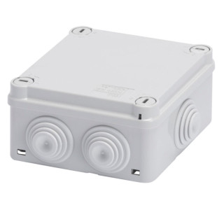 Gewiss external box with grommets IP55 100x100x50 GW44024