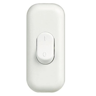 Bticino through-wire switch 2A white 62B