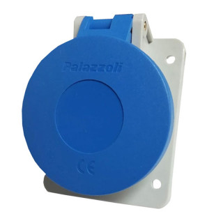 Palazzoli CEE Industrial Socket for Switchboard 2P+E 16A 230V IP44