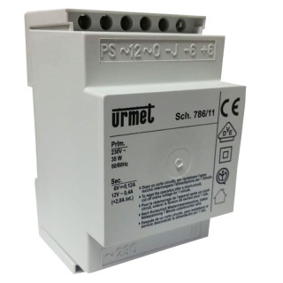 URMET Basic Türsprechanlagen-Netzgerät mit Tongenerator 786/11