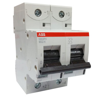 Sezionatore Abb 32A 1000VDC 2 poli S802PVM32H