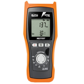 HT Italia safety verification instrument with multimeter functions